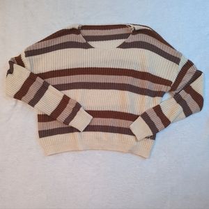 Shein Long Sleeve Crop Top